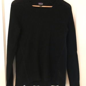 Women’s Patagonia Black Cashmere Crew Sweater